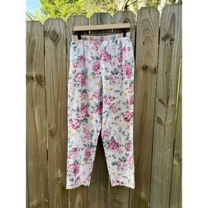 Vintage Floral Grandmacore Lounge Pants